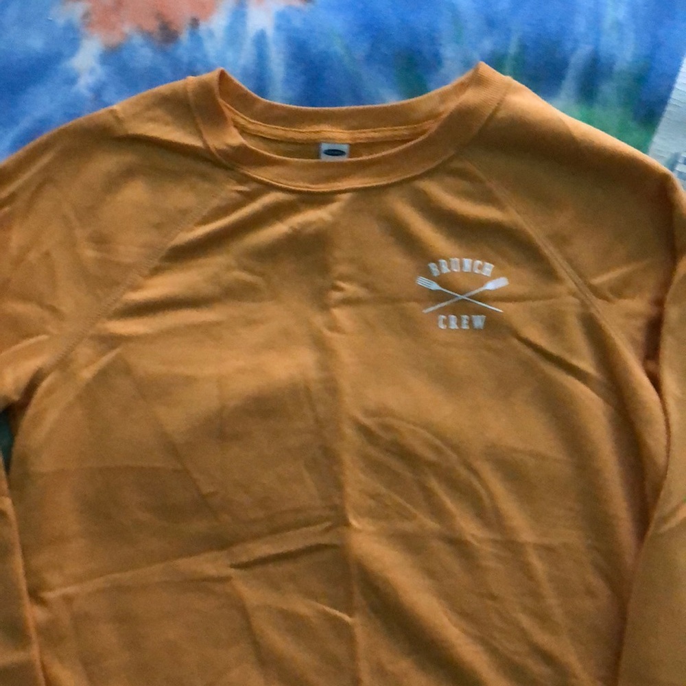 Old Navy “Brunch Crew” crewneck sweatshirt